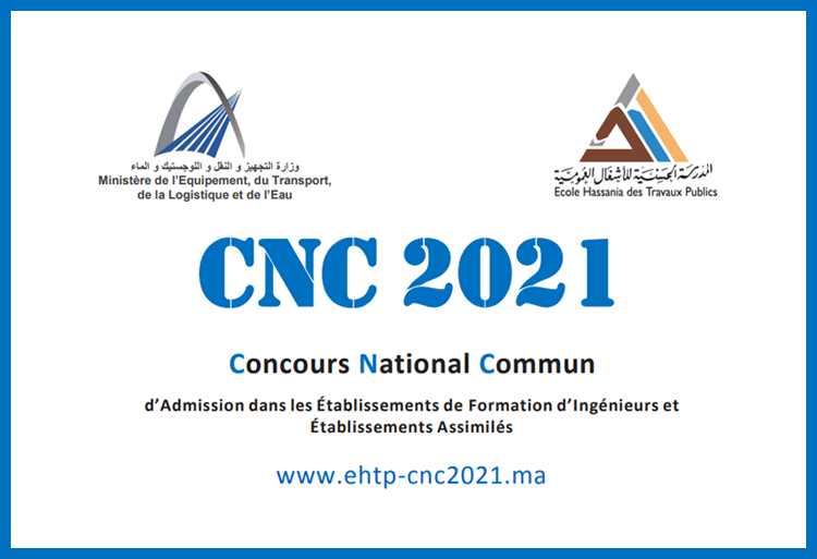 Ouverture des inscriptions au Concours National Commun CNC 2021